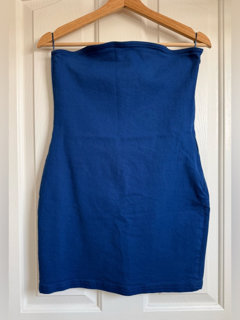 Zara “Join Life” Cobalt Blue Strapless Mini Dress - NWT - Size M